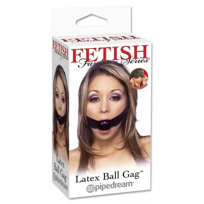 Latexowy knebel Fetish Fantasy Fetish Fantasy Latex Ball Gag