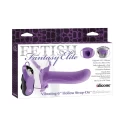 Silikonowy strap-on Fetish Fantasy Vibrating 6 Hollow Strap-On