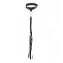 Bijoux indiscrets - maze tassel choker black