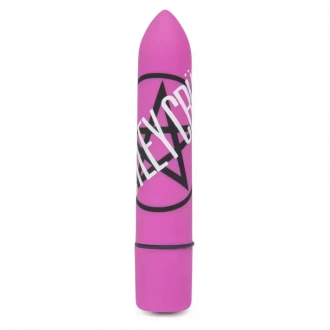 Motley crue - shout at the devil 10-function bullet vibrator (pink)