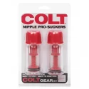 Colt nipple pro-suckers - red