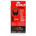 Colt silicone rechargeable cock ring - red