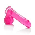 Dong w/suction cup pink 6 inch