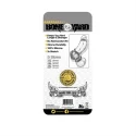 Boneyard silicone cock ring 5 piece kit - grey