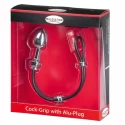 Malesation cock-grip mit alu-plug klein, chrom