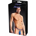 Blue line pouch g-string blau s/m