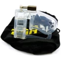 Bon4 silicone chastity cage clear medium / large