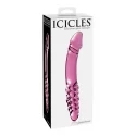 Eleganckie, szklane dildo Icicles No.57