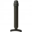 Silicone piston plug 25.40 cm. (10.00 inch) - black