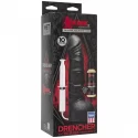 Wet works drencher silicone squirting cock - black
