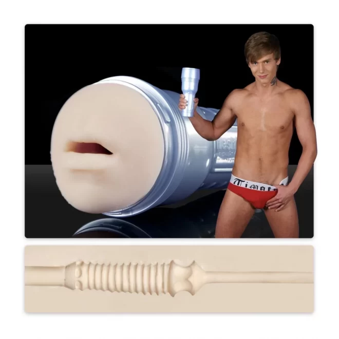 Masturbator w kształcie ust Fleshjack Kevin Warhol Mouth