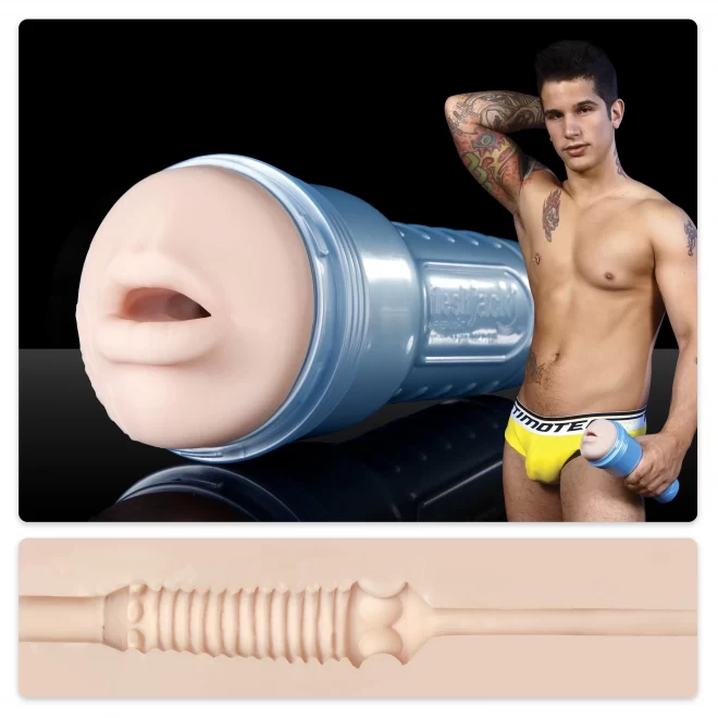 Masturbator w kształcie ust Fleshjack Pierre Fitch Mouth