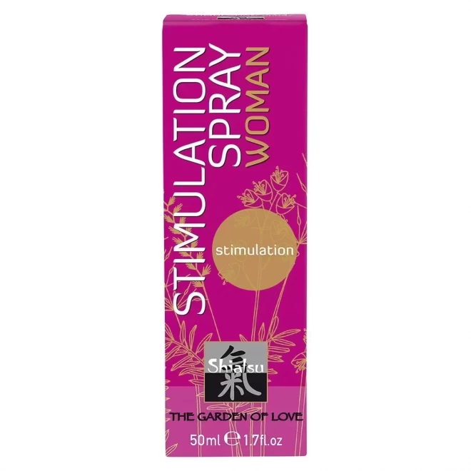 Pobudzający spray dla kobiet Shiatsu Woman Stimulation Spray 50ml