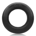 [sil|tpr] air airflow vented cock ring - black ice