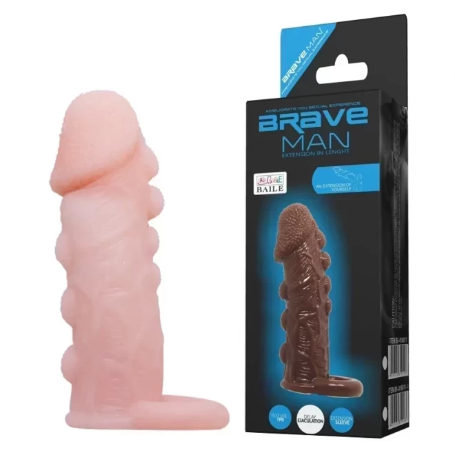 Brave men penis sleeve flesh