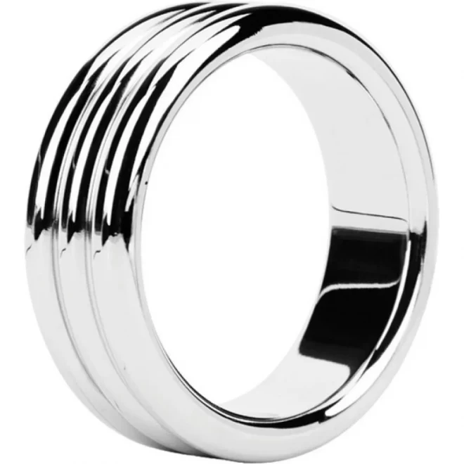 Metalowy pierścień na penisa Malesation Metal Ring Triple Steel 38