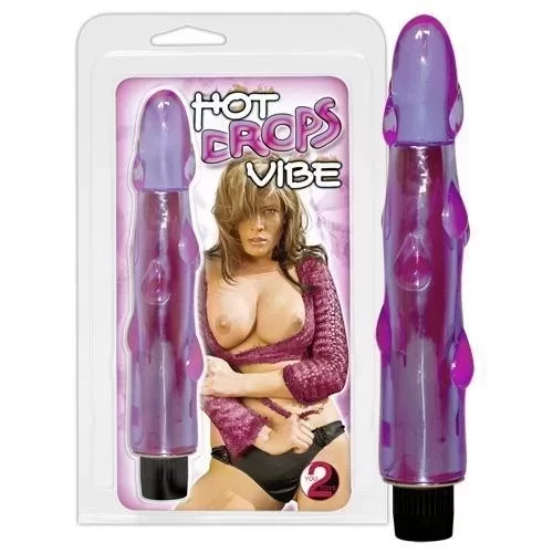 Wodoodporny wibrator z wypustkami Hot Drops Vibe