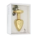 Luksusowy, pozłacany stymulator Jewell Buttplug Gold Plated T2