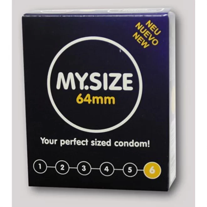 Xmy size kondome 64mm, 10-er packung