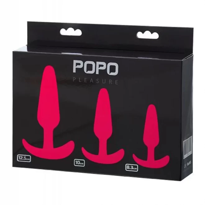 Popo pleasure 731332 anal plug set