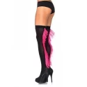 Pończochy z frędzelkami Thigh Highs Contrast Fringe