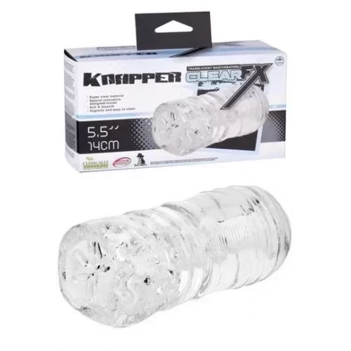 Masturbator Knapper Clear FX