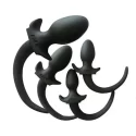 Plug analny Bon4 Silicone Puppy Tail Butt Plug - Mały