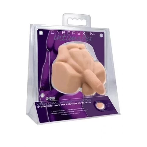 Męskie pośladki z anusem Cyberskin Virtual Intimate Heartthrob