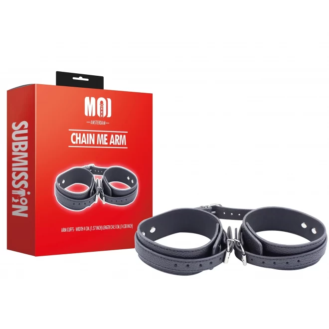 Chain me arm | arm cuffs - width 4 cm. length 34 cm.