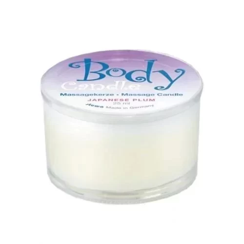 Świeca do masażu Body Candle Japanese Plum 25 ml