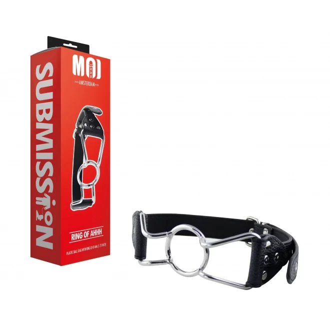 Ring of ahhh | plastic ball gag with ring ? 45 mm.