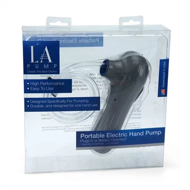 L.a. pump portable electric hand pump