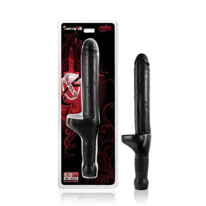 The sword 25 cm. plus handle - black