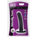 Strap on dildo petite - black - 125 mm. (5.00 inch) Ø 2.5 cm