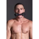 Bad bone - b | plastic head gag with black bone