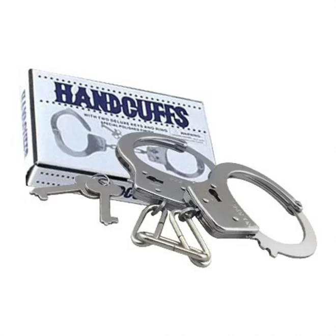 Kajdanki metalowe Single Lock Handcuffs - Small (For Woman) - 50 mm.