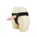 Vibrating strap on - flesh