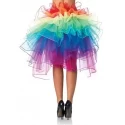Cudowna zwiewna spódniczka Layered Organza Bustle Skirt