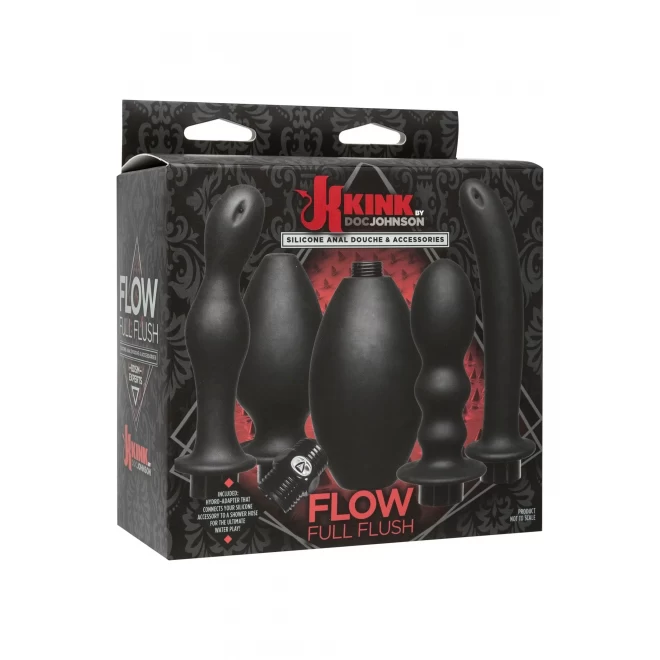 Kink Silicone Anal Douche Set