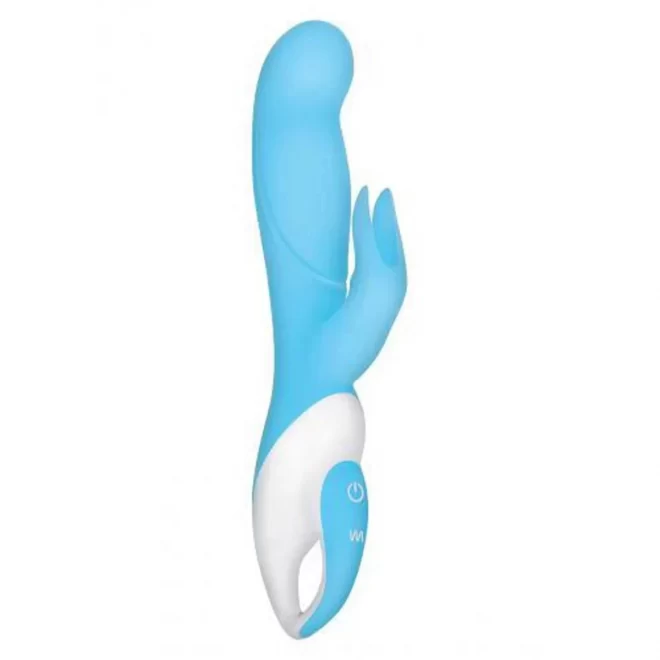 Wibrator ze stymulatorem łechtaczki Evolved Raging Rabbit