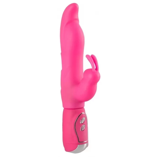 Różowy wibrator z króliczkiem Pink surprise