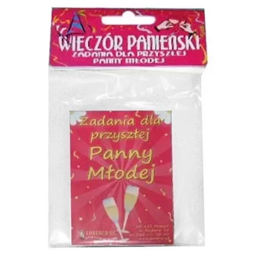 Zadania dla Przyszłej Panny Młodej