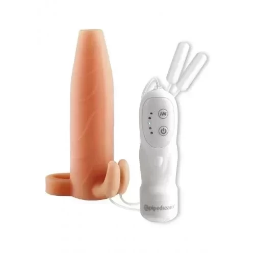 Przedłużka na penisa z wibracjami Duo Clit Climax Her