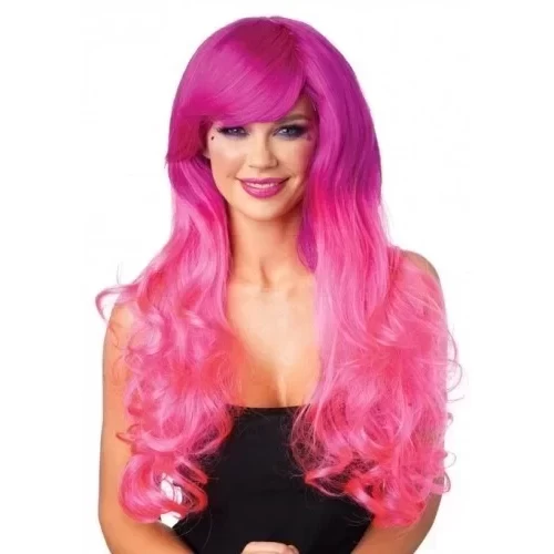 Sztuczne włosy Two-Tone Long Curly Wig