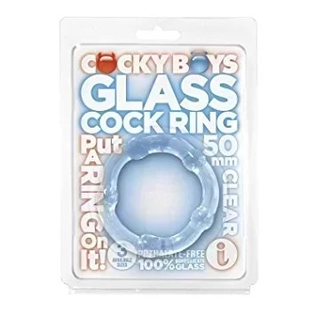Pierścień Falcon - Glass Cock Ring 50 mm (2 kolory).