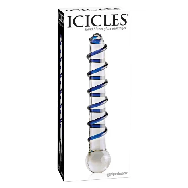 Szklane dildo Icicles No.3