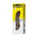 Penis extended sleeve, super-stretchy tpr material black