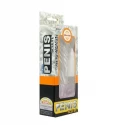 Penis sleeve with vibration, crystal