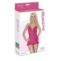 Seksowna koszulka z falbankami Mini dress and string