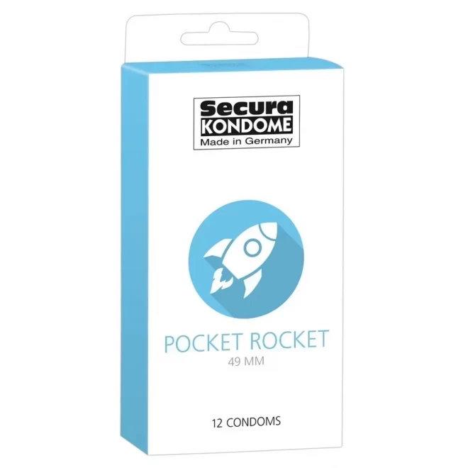 Prezerwatywy Secura Pocket Rocket 49mm 12 szt